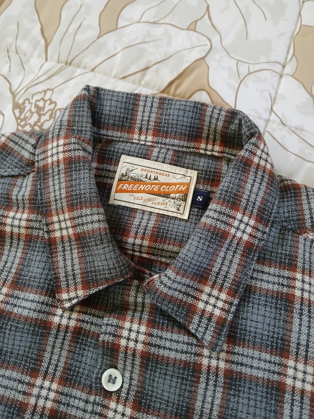 Freenote Cloth - Dayton LS Kodiak Gray Wool - Picture 3 of 10